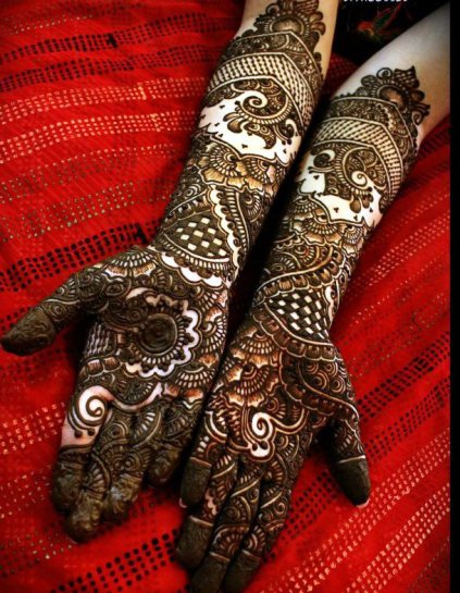 Full-Hand Arabic Mehendi